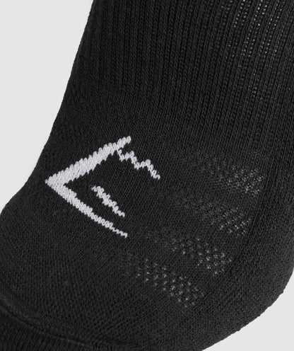 Women's Gymshark Trainer Socks 3Pk Black — Gymshark | Authentic India