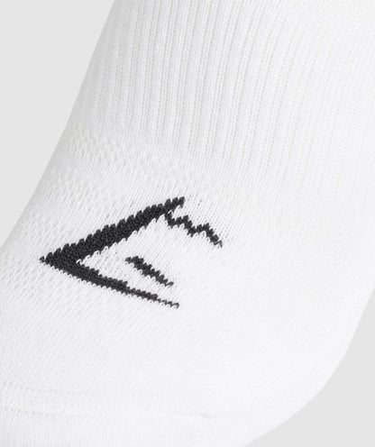 Women's Gymshark Trainer Socks 3Pk White — Gymshark | Authentic India