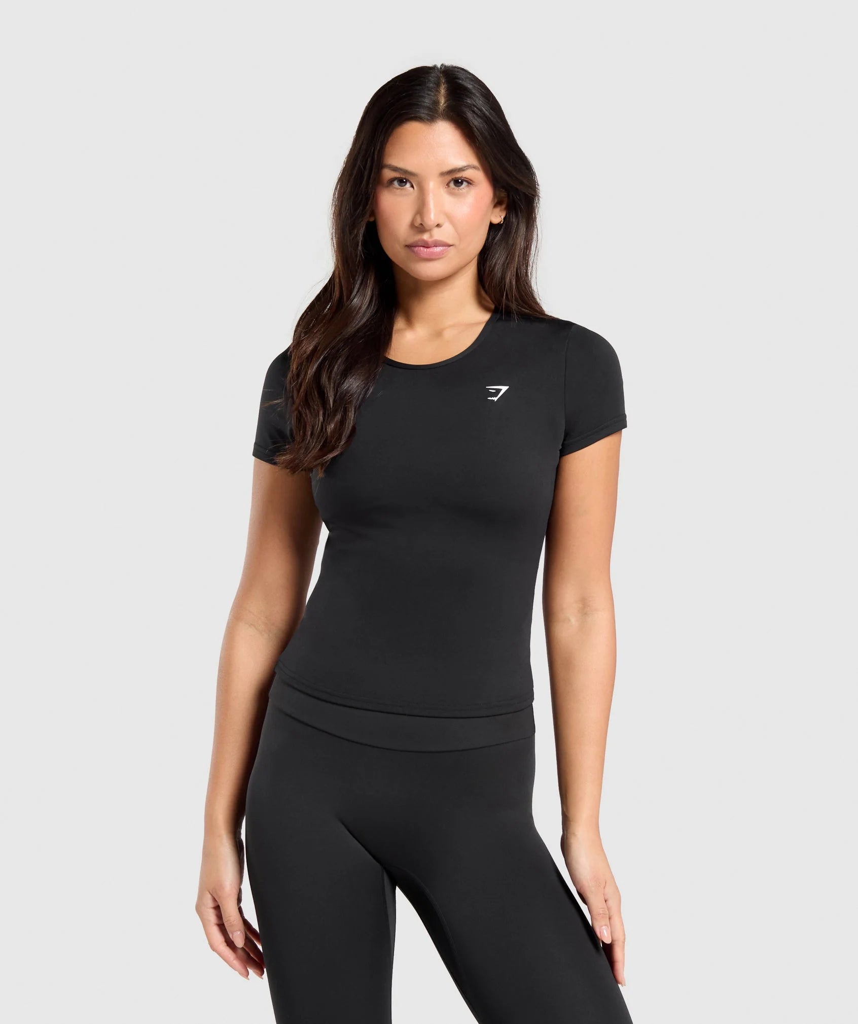 GYMSHARK Training Baby Tee Black — Gymshark | Authentic India