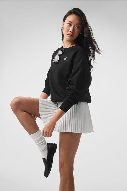 Accolade Crew Neck Pullover - Black