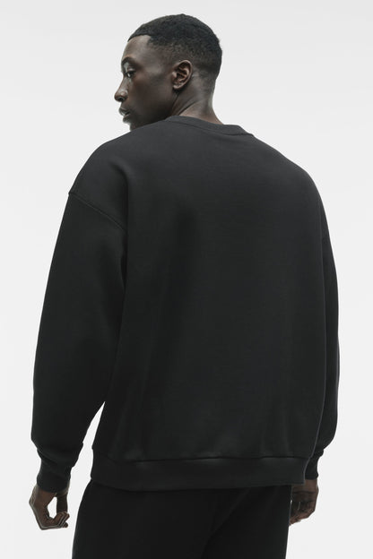 Accolade Crew Neck Pullover - Black