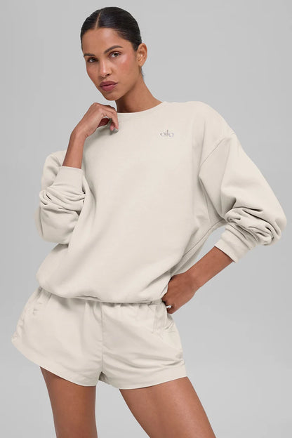 Accolade Crew Neck Pullover - Bone
