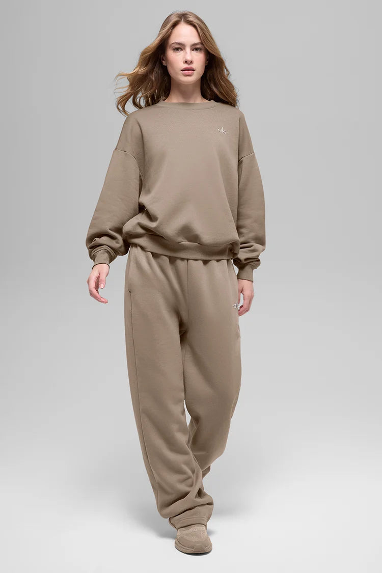 Accolade Crew Neck Pullover Gravel