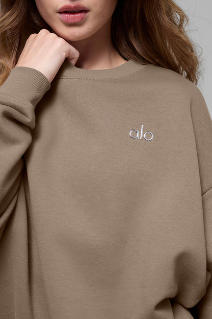 Accolade Crew Neck Pullover Gravel