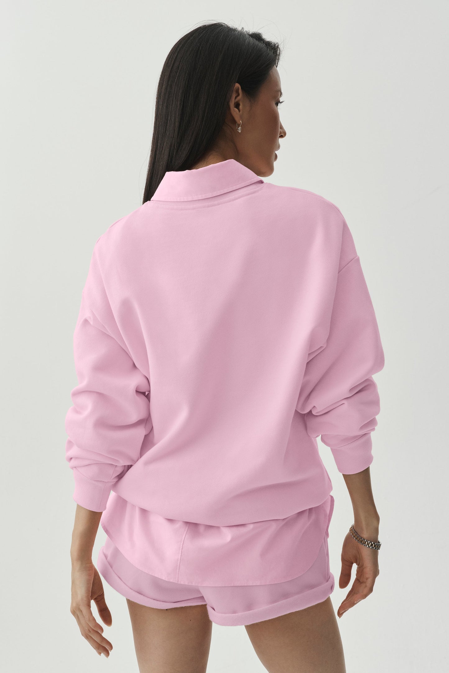 Accolade Crew Neck Pullover - Pink Marshmallow