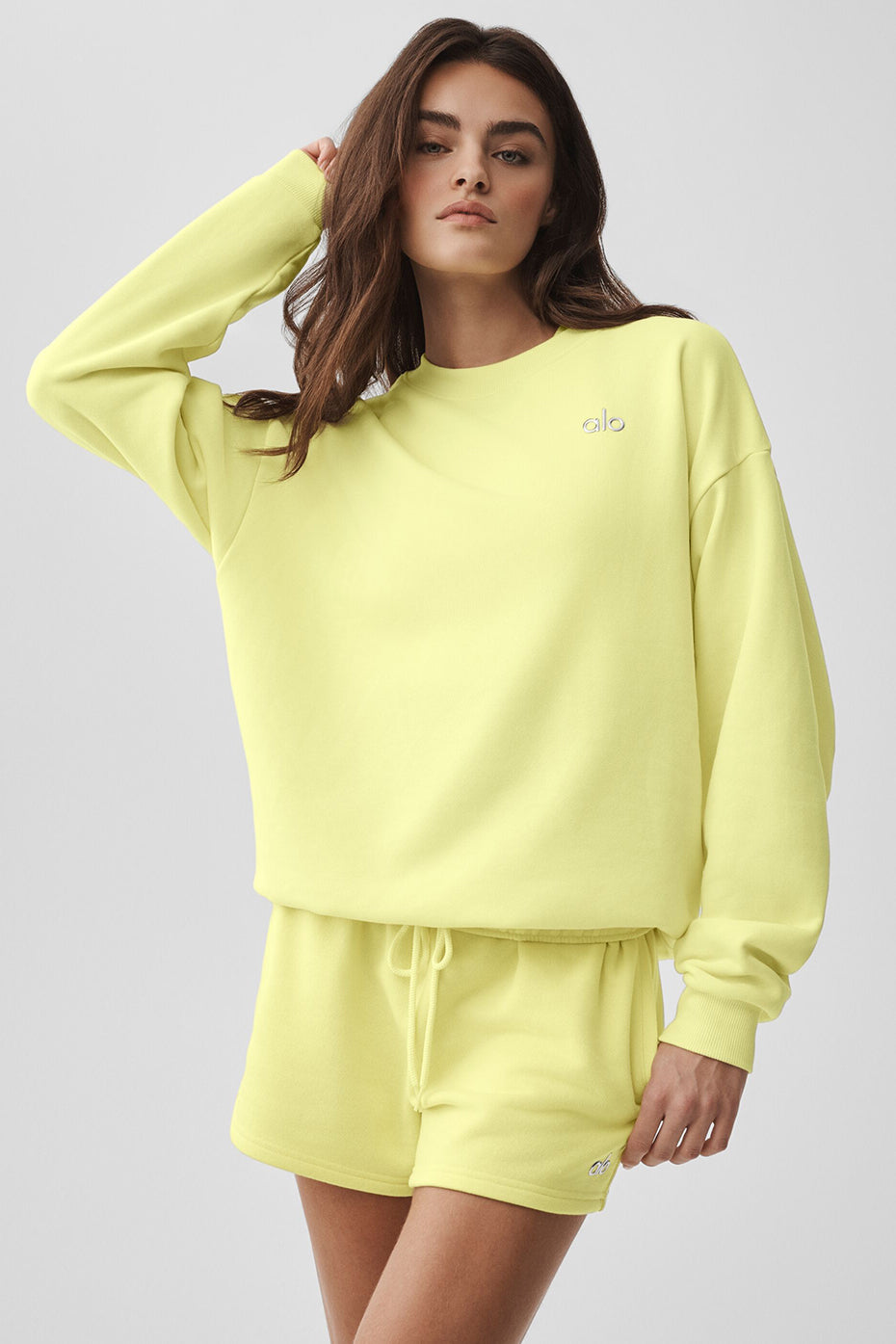 Accolade Crew Neck Pullover - Sunshine