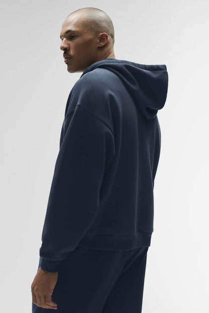 ALO Yoga Accolade  Zip-Up Hoodie Navy