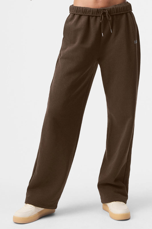 Accolade Straight Leg Sweatpant - Espresso — Alo Yoga | Authentic India