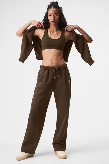 Accolade Straight Leg Sweatpant - Espresso — Alo Yoga | Authentic India