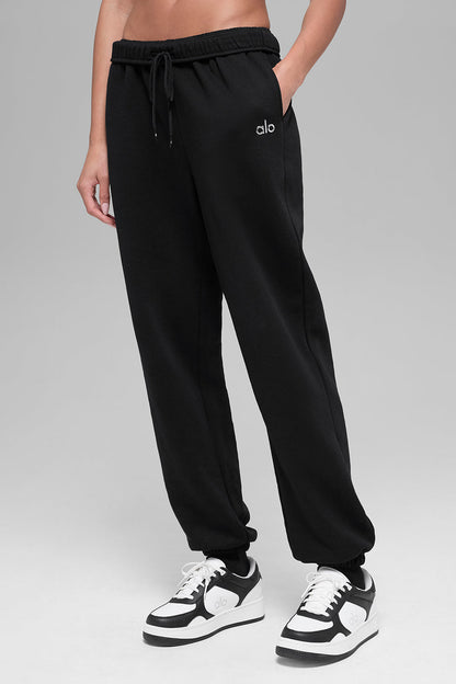 Accolade Sweatpant - Black — Alo Yoga | Authentic India
