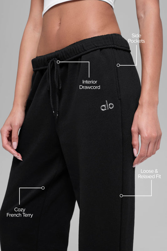 Accolade Sweatpant - Black — Alo Yoga | Authentic India