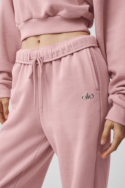 Accolade Sweatpant - Vintage Pink — Alo Yoga | Authentic India