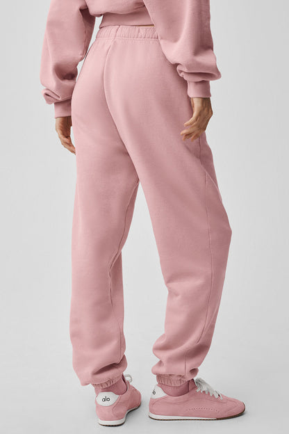 Accolade Sweatpant - Vintage Pink — Alo Yoga | Authentic India
