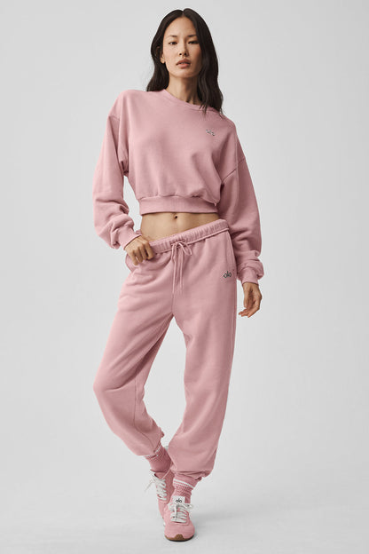 Accolade Sweatpant - Vintage Pink — Alo Yoga | Authentic India