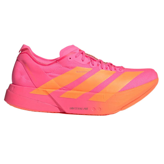 Adidas Mens Adizero Adios Pro 4 - Lucid Pink/Lucid Orange/Iron Metallic