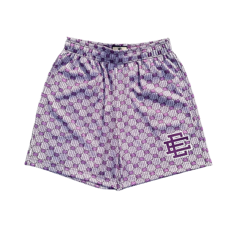 Eric Emmanuel X Gucci Shorts Purple