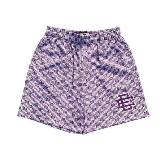 Eric Emmanuel X Gucci Shorts Purple