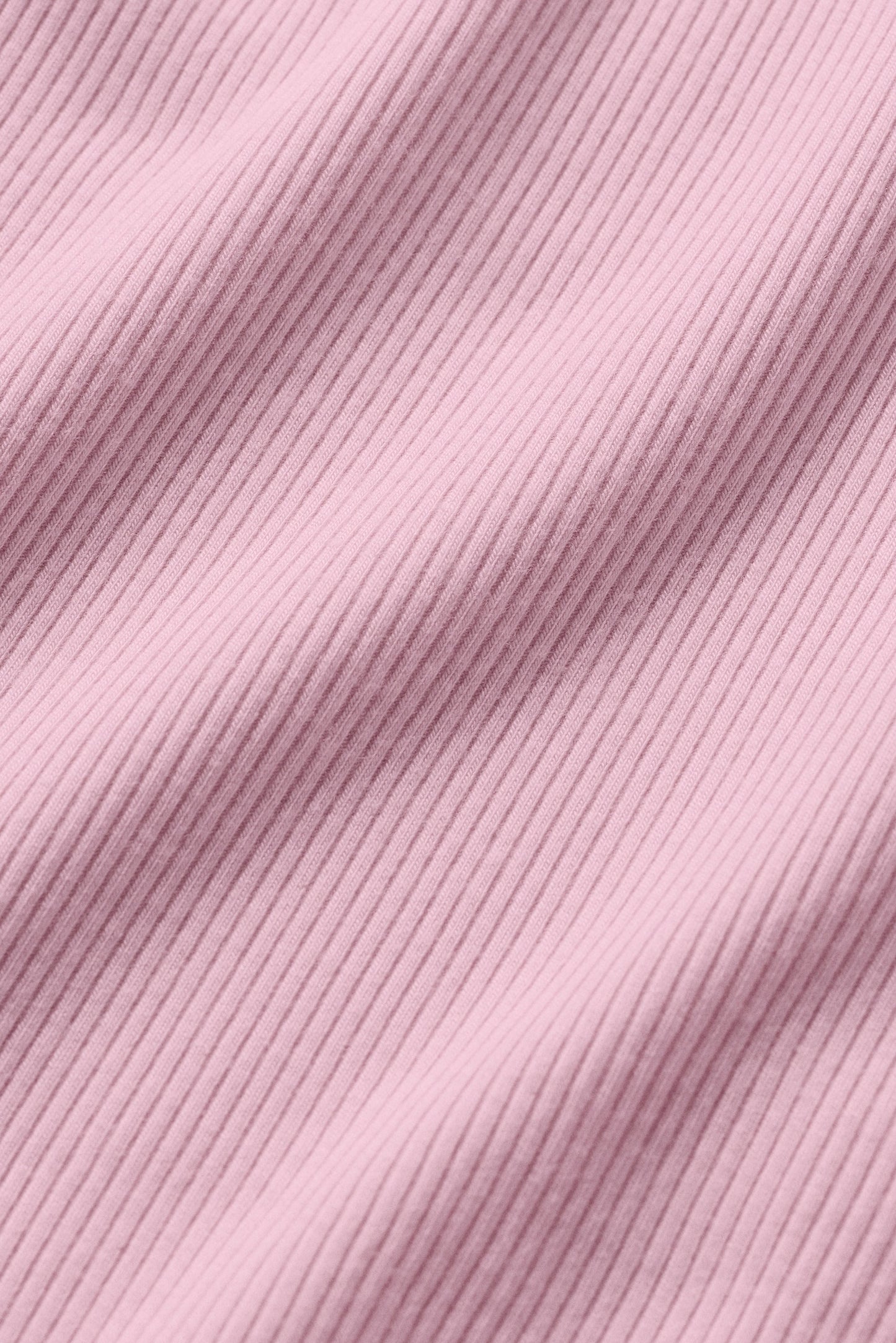 Ribbed Modal Cap Sleeve Top - Pink Marshmallow
