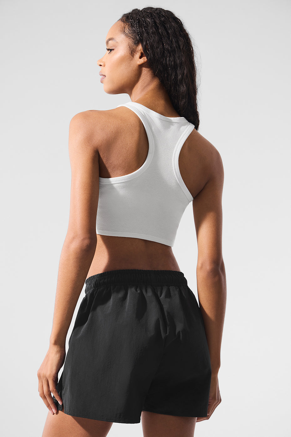 Aspire Tank - White/Black — Alo Yoga | Authentic India