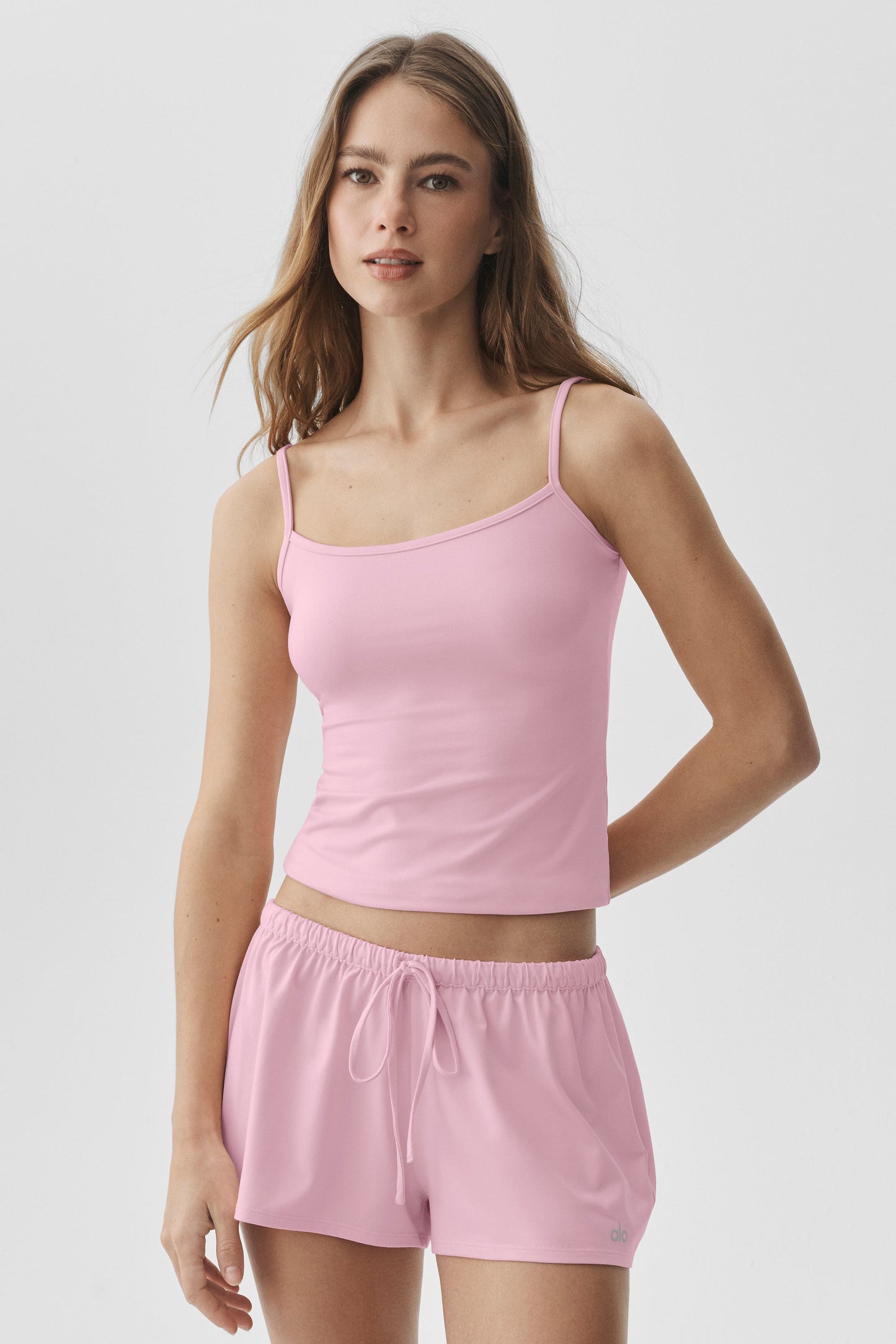Alosoft Finesse Cami Tank - Pink Marshmallow
