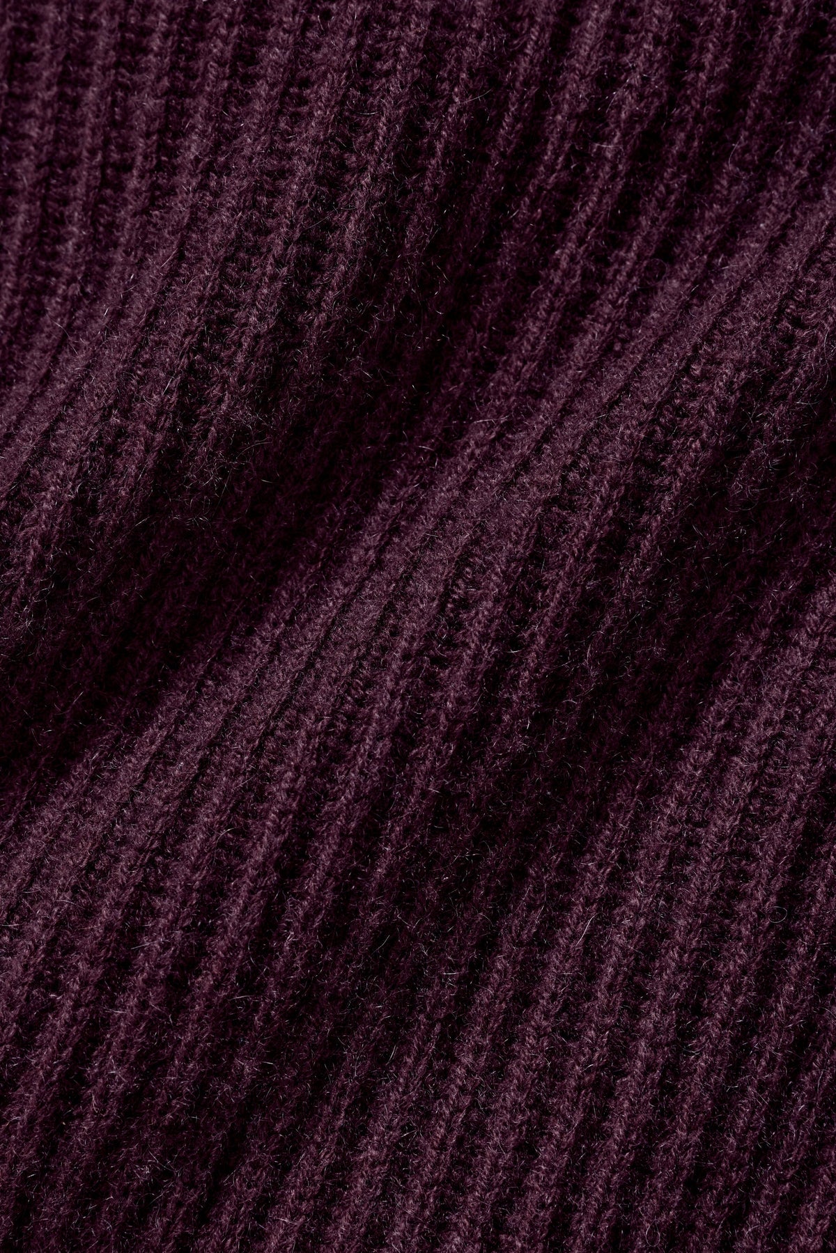 Cashmere Wool Harmony Cardigan - Rich Bordeaux