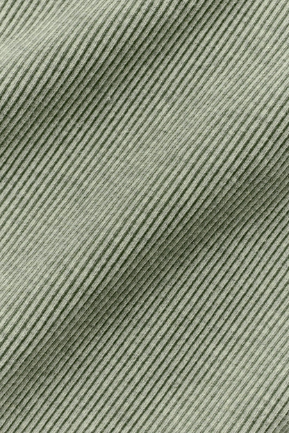 Seamless Two Tone Rib Jacket - Dune Grass Heather