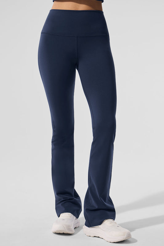 Airbrush High-Waist Bootcut Legging - Navy