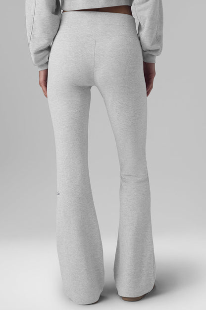 Sway Bootcut Sweatpant - Athletic Heather Grey — Alo Yoga | Authentic India