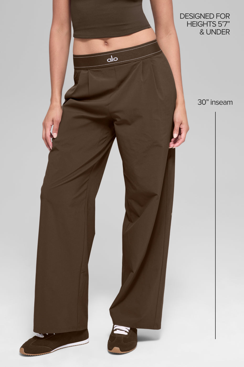 Suit Up Trouser (Regular) - Espresso — Alo Yoga | Authentic India
