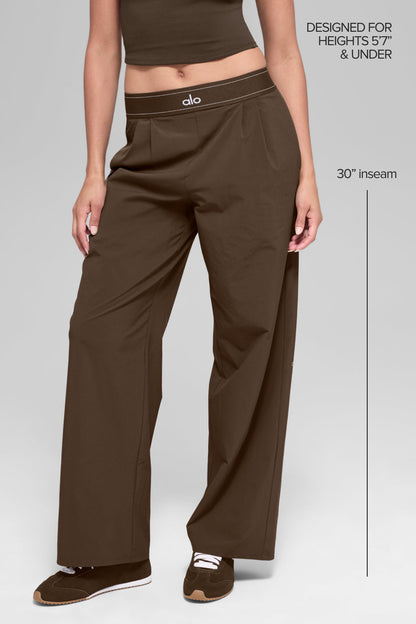 Suit Up Trouser (Regular) - Espresso — Alo Yoga | Authentic India