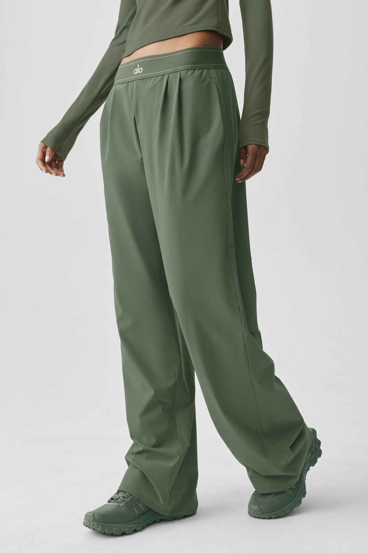 Suit Up Trouser (Short) - Bamboo Green