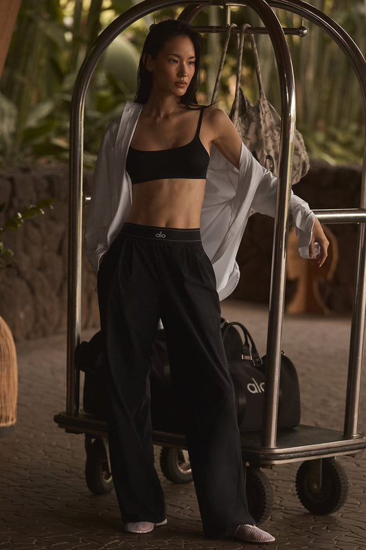 Suit Up Trouser (Long) - Black