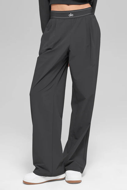 ALO Suit Up Trouser Grey — ALO S | Authentic India
