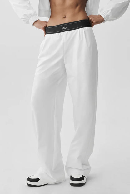 Suit Up Trouser (Long) - White/Black