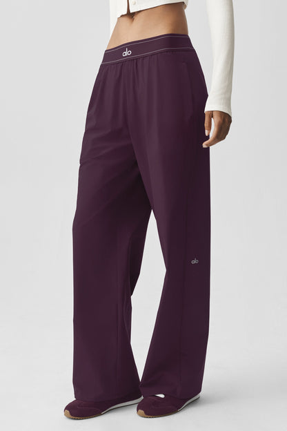 Suit Up Trouser (Short) - Rich Bordeaux