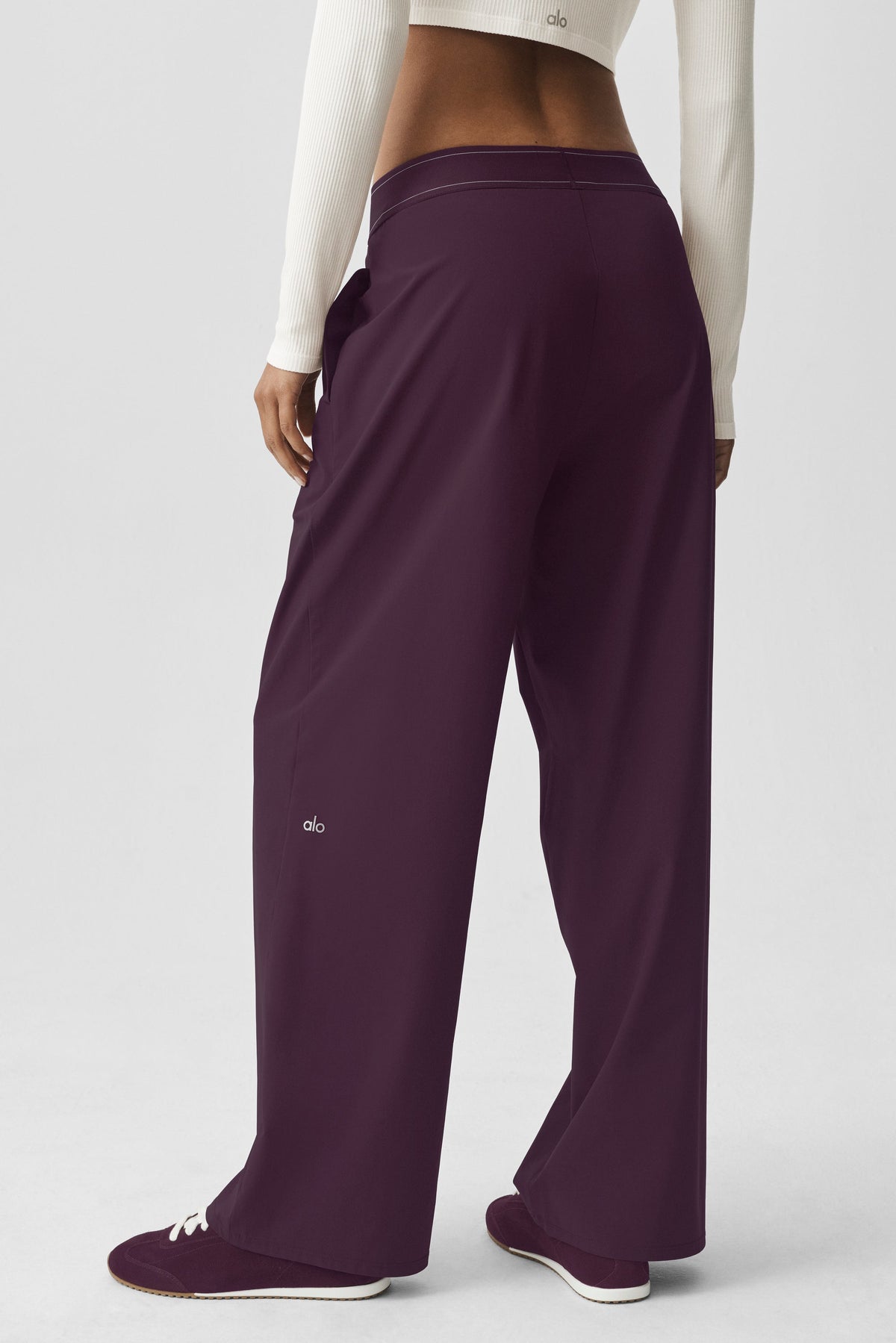 Suit Up Trouser (Short) - Rich Bordeaux