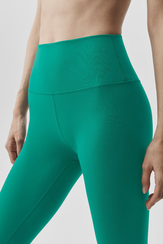 7/8 High-Waist Airbrush Legging - Emerald Isle