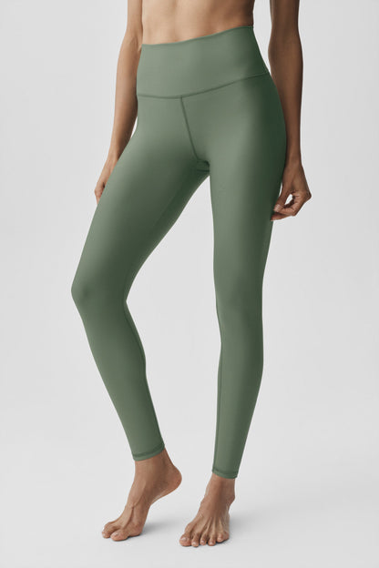 7/8 High-Waist Airlift Legging - Bamboo Green