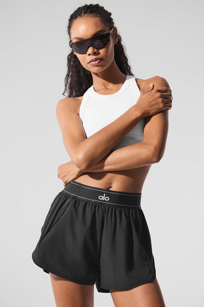 Match Point Short - Black — Alo Yoga | Authentic India