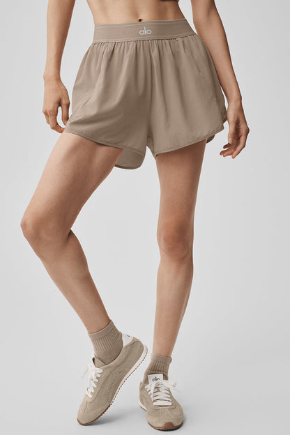 Match Point Short - Gravel — Alo Yoga | Authentic India