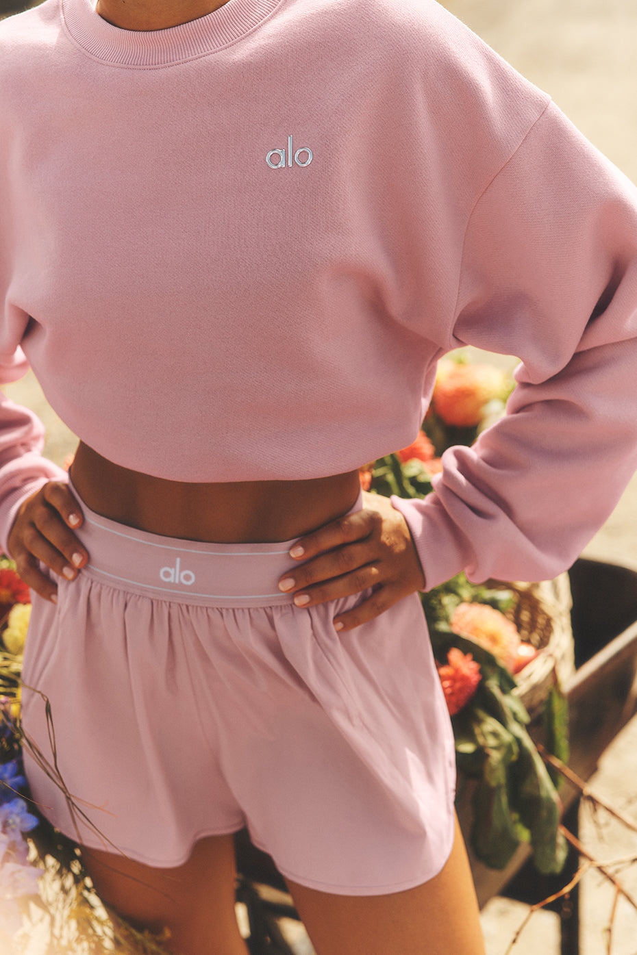 Match Point Short - Vintage Pink — Alo Yoga | Authentic India