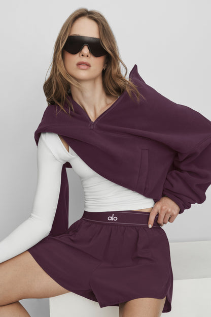 Match Point Short - Rich Bordeaux