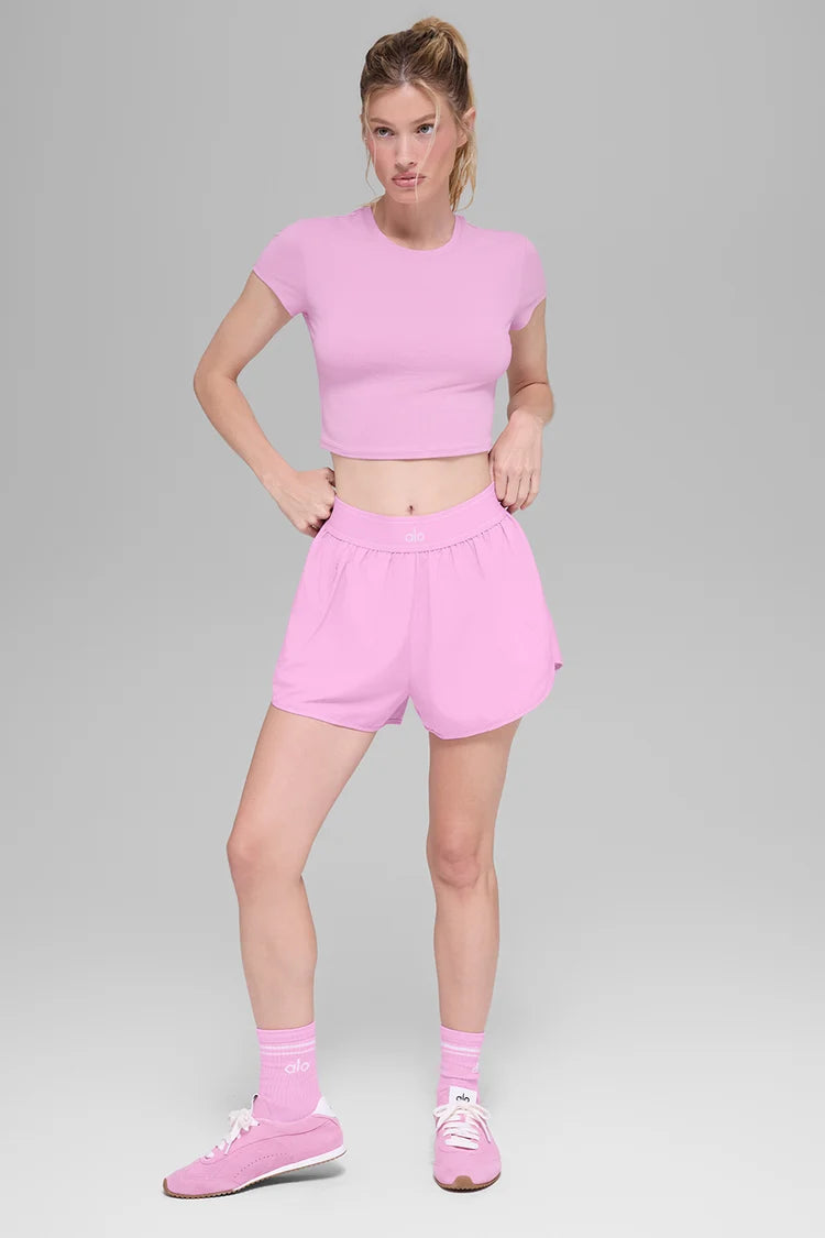 Match Point Short - Candy Heart Pink
