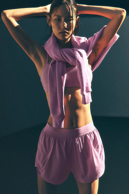 Match Point Short - Candy Heart Pink