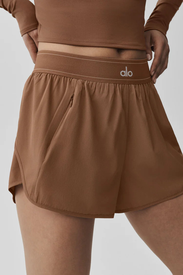 Match Point Short - Sun Kissed Brown