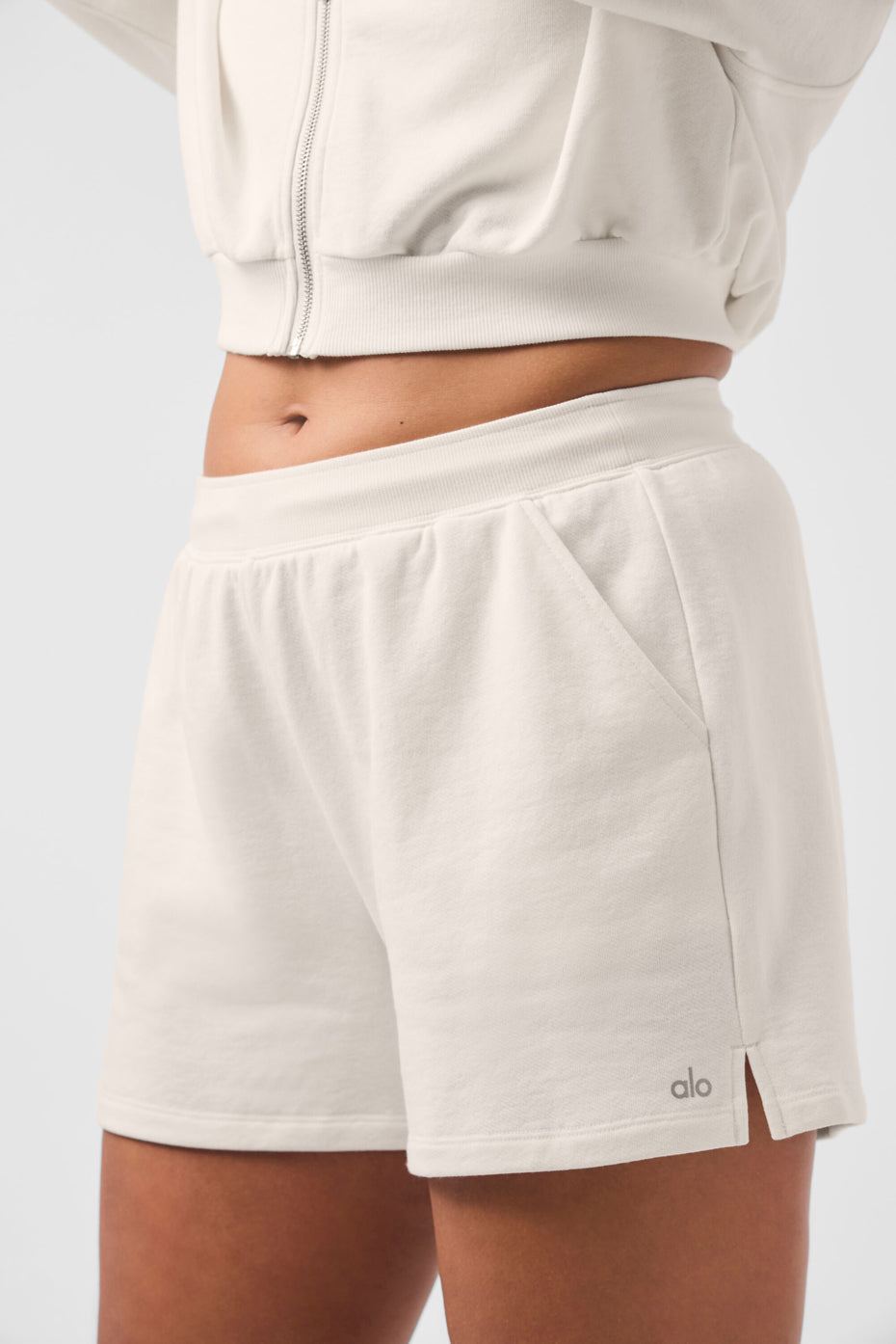 Low Key Sweat Short - Ivory