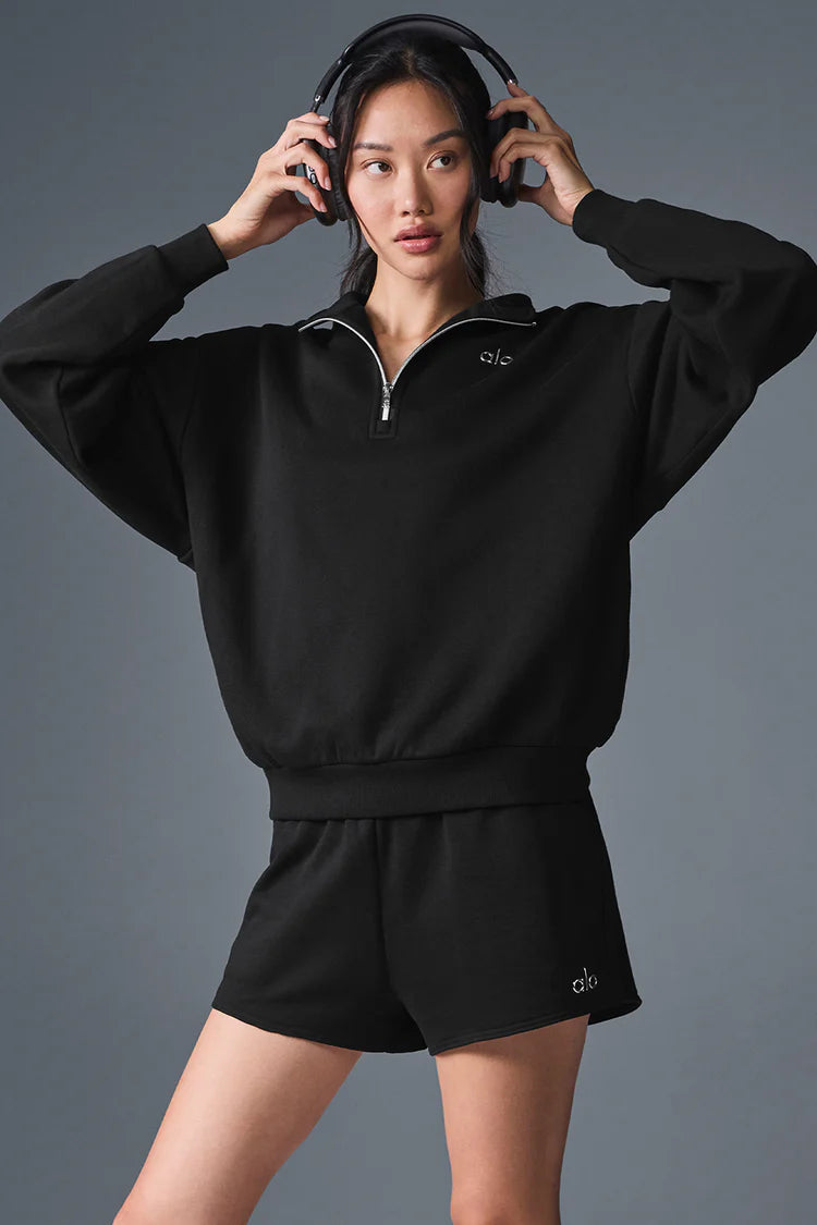 ALO Accolade Shorts Black — ALO S | Authentic India