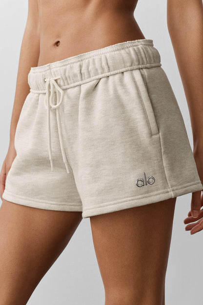 Accolade Short - Oatmeal Heather — Alo Yoga | Authentic India