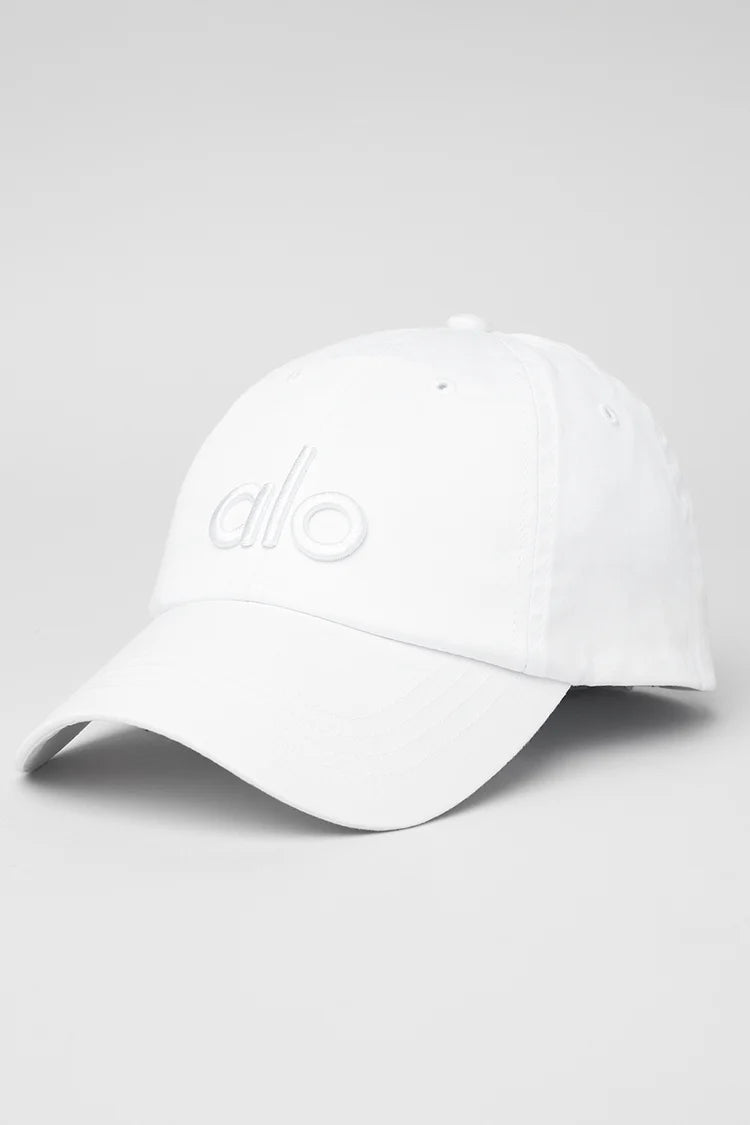 ALO Off-Duty Cap-White — ALO S | Authentic India
