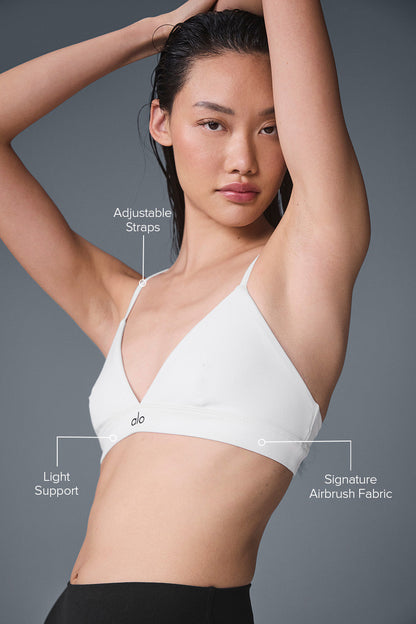 Splendor Bra - White/Black — Alo Yoga | Authentic India